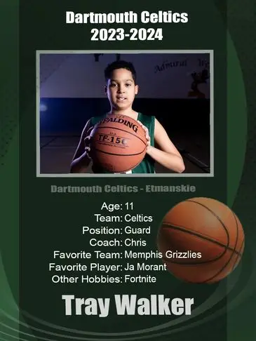 A girl holding a basketball in front of a picture.