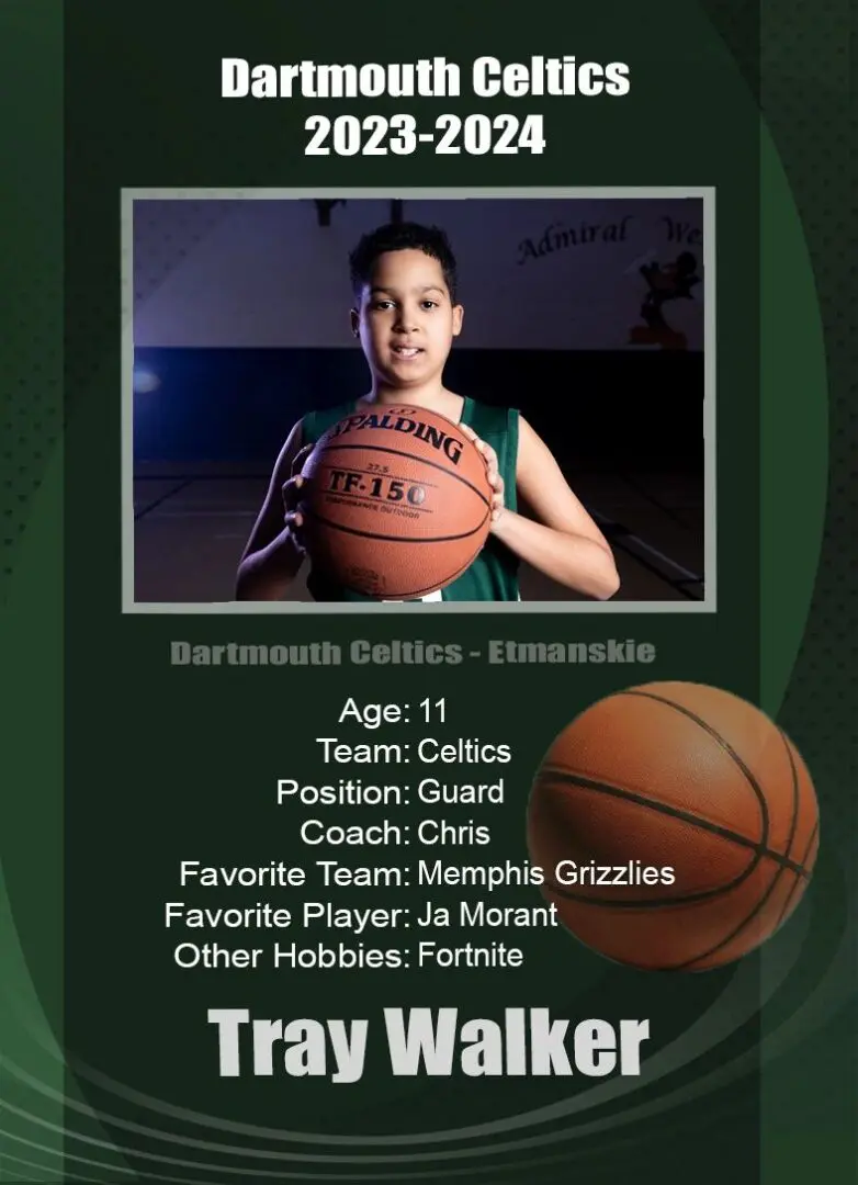 A girl holding a basketball in front of a green background.